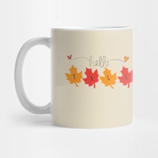 Fall leaves Mug